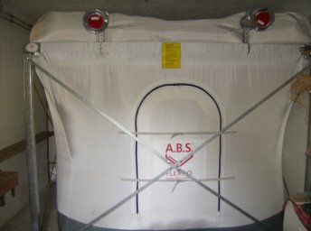 Silo ABS fond plat